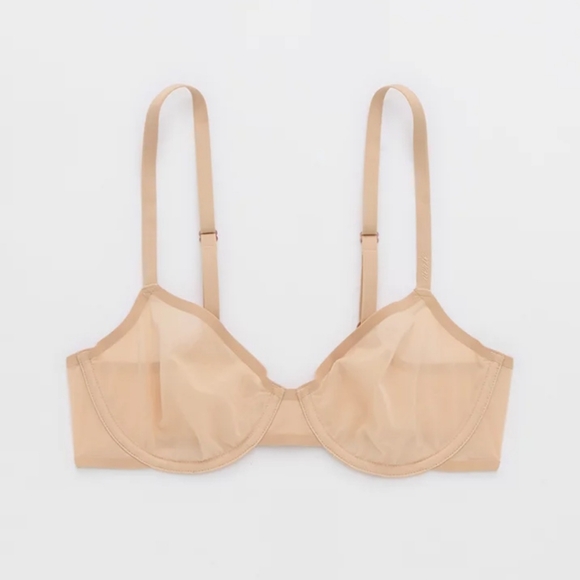 Aerie SMOOTHEZ Mesh Unlined Bra - Picture 2 of 16